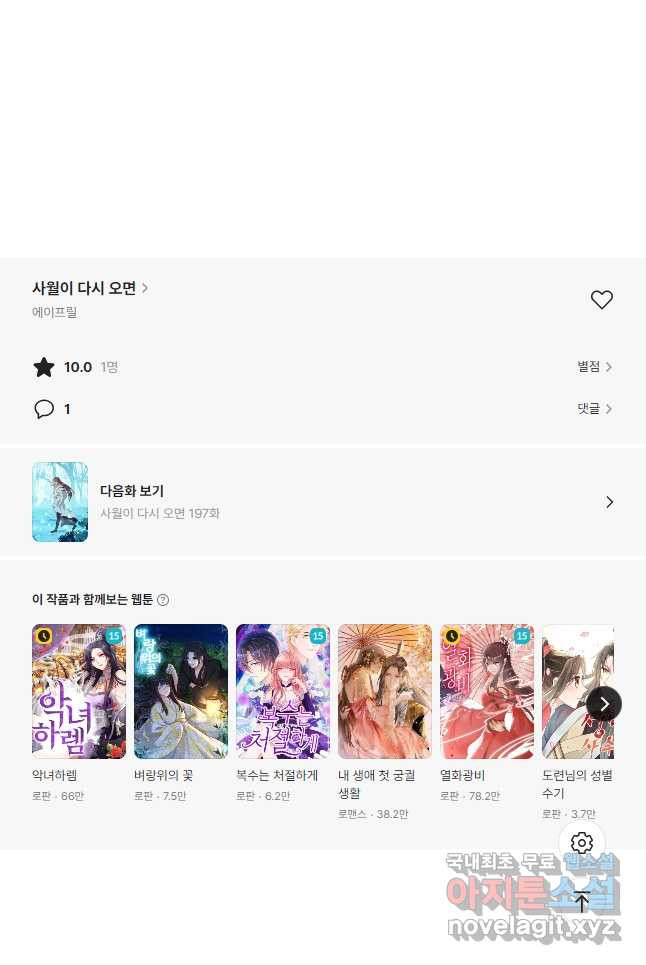 사월이 다시 오면 196화 21